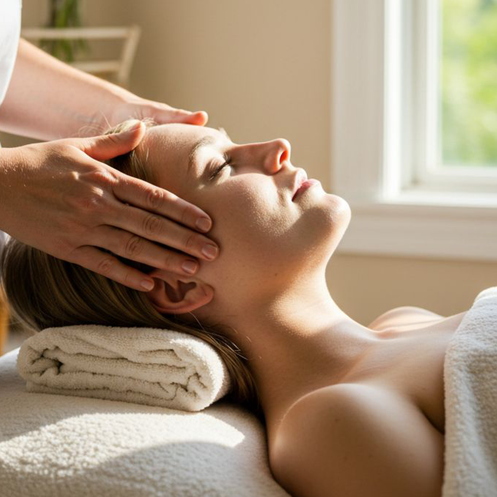Head and Body Massage Relaxation at Solea Wellness Gold Coast